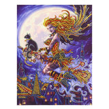 Crystal Rhinestone Diamond Painting Kit- Halloween Witch