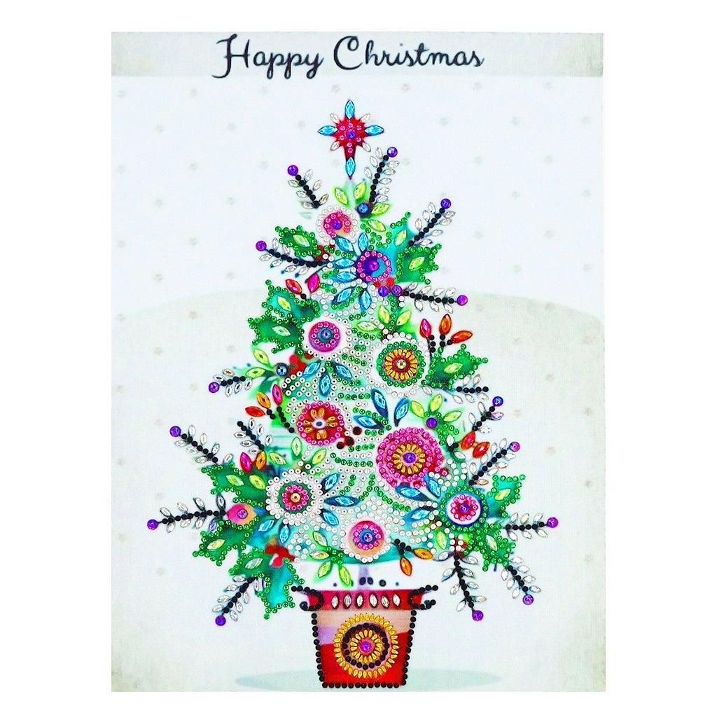 Crystal Rhinestone Diamond Painting Kit- Happy Christmas - Hibah-Diamond?painting art studio