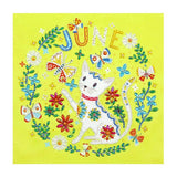 Crystal Rhinestone Diamond Painting Kit - June cat