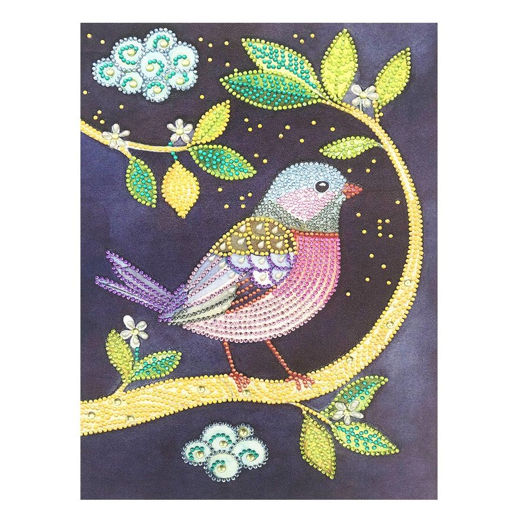 Crystal Rhinestone Diamond Painting Kit - Little Bird - Hibah-Diamond painting art studio