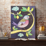 Crystal Rhinestone Diamond Painting Kit - Little Bird - Hibah-Diamond painting art studio