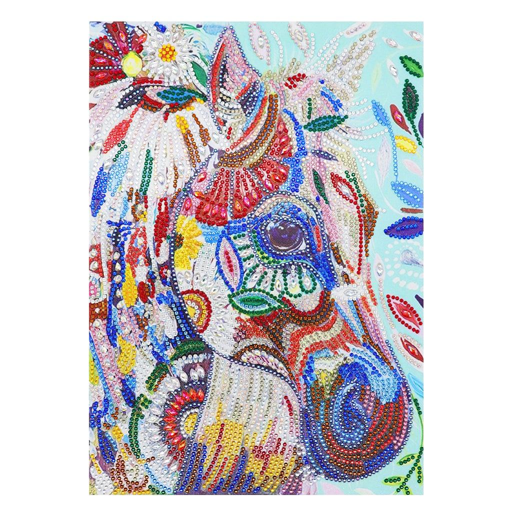Crystal Rhinestone Diamond Painting Kit - Lovely horse - Hibah-Diamond painting art studio