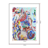 Crystal Rhinestone Diamond Painting Kit - Lovely horse - Hibah-Diamond painting art studio
