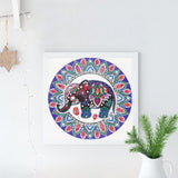 Crystal Rhinestone Diamond Painting Kit - Mandala elephant - Hibah-Diamond?painting art studio
