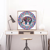 Crystal Rhinestone Diamond Painting Kit - Mandala elephant - Hibah-Diamond?painting art studio