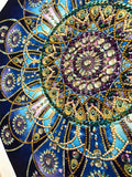 Crystal Rhinestone Diamond Painting Kit - Mandala Flower (18.5x18.5inch)
