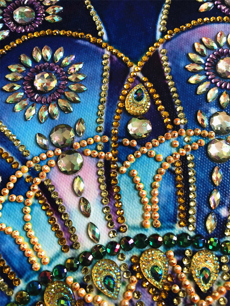 Crystal Rhinestone Diamond Painting Kit - Mandala Flower (18.5x18.5inch)