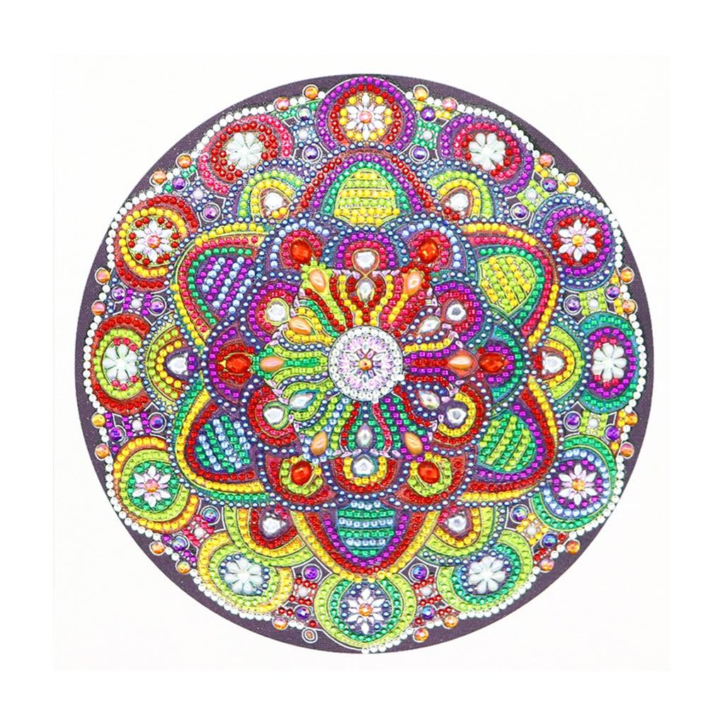 Crystal Rhinestone Diamond Painting Kit - Mandala flower - Hibah-Diamond?painting art studio