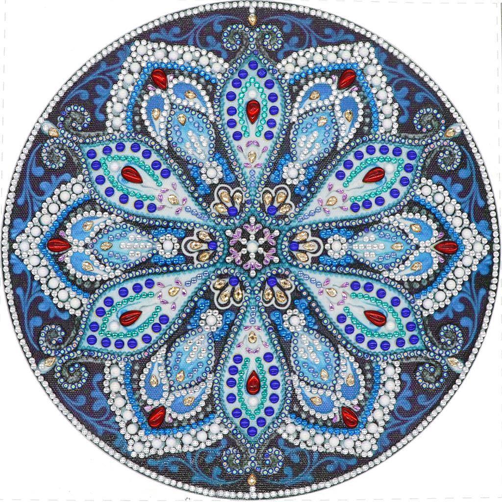 Crystal Rhinestone Diamond Painting Kit - Mandala flower