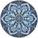 Crystal Rhinestone Diamond Painting Kit - Mandala flower