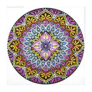 Crystal Rhinestone Diamond Painting Kit - Mandala Flower - Hibah-Diamond painting art studio
