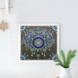 Crystal Rhinestone Diamond Painting Kit - Mandala Flower - Hibah-Diamond painting art studio