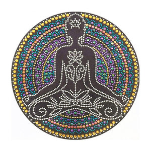 Crystal Rhinestone Diamond Painting Kit - Mandala - Hibah-Diamond painting art studio