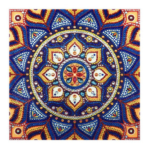 Crystal Rhinestone Diamond Painting Kit - Mandala - Hibah-Diamond painting art studio