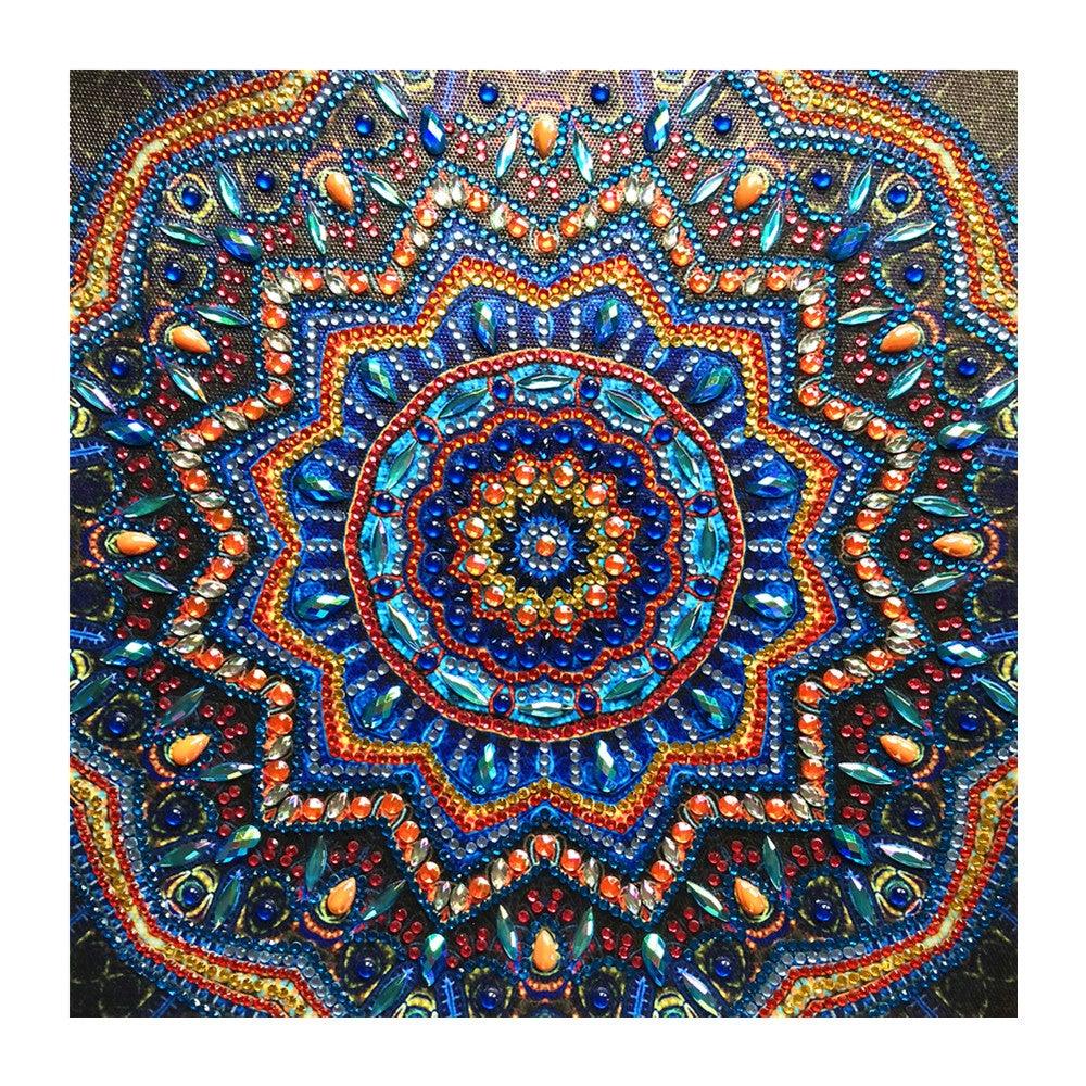 Crystal Rhinestone Diamond Painting Kit - Mandala - Hibah-Diamond painting art studio