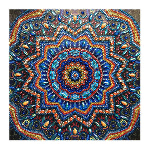 Crystal Rhinestone Diamond Painting Kit - Mandala - Hibah-Diamond painting art studio