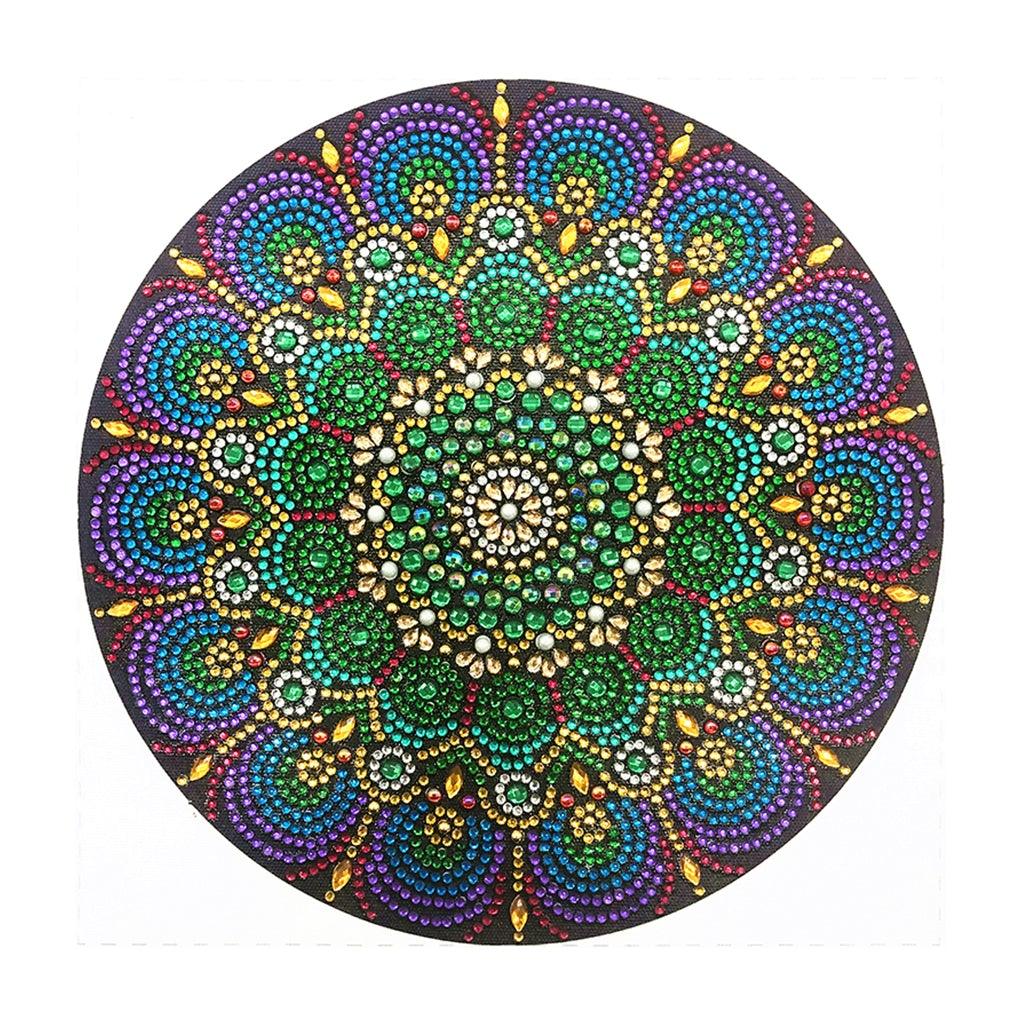 Crystal Rhinestone Diamond Painting Kit - Mandala - Hibah-Diamond painting art studio