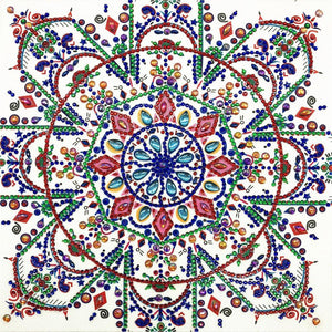 Crystal Rhinestone Diamond Painting Kit - Mandala - Hibah-Diamond painting art studio