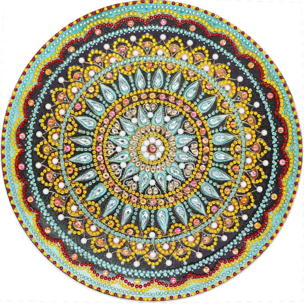 Crystal Rhinestone Diamond Painting Kit - Mandala - Hibah-Diamond painting art studio