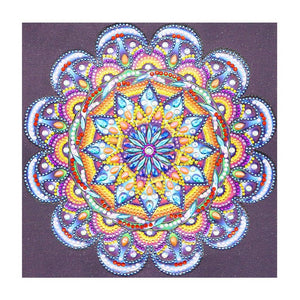 Crystal Rhinestone Diamond Painting Kit | Mandala - Hibah-Diamond?painting art studio