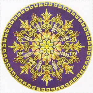 Crystal Rhinestone Diamond Painting Kit - Mandala - Hibah-Diamond painting art studio