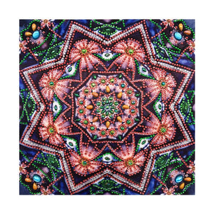 Crystal Rhinestone Diamond Painting Kit - Mandala - Hibah-Diamond painting art studio