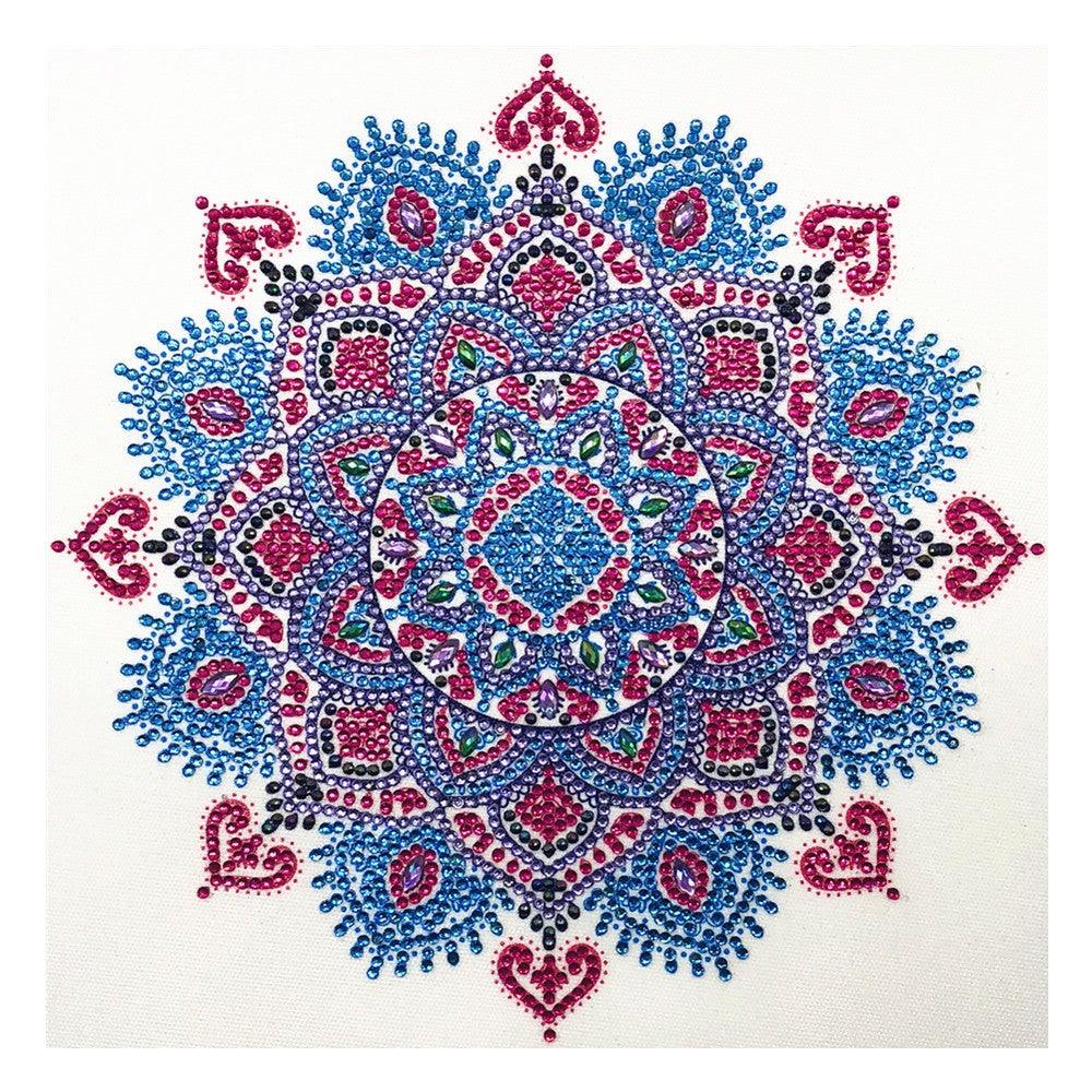 Crystal Rhinestone Diamond Painting Kit - Mandala - Hibah-Diamond painting art studio
