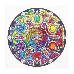 Crystal Rhinestone Diamond Painting Kit | Mandala - Hibah-Diamond?painting art studio