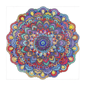 Crystal Rhinestone Diamond Painting Kit | Mandala - Hibah-Diamond?painting art studio