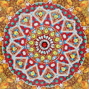 Crystal Rhinestone Diamond Painting Kit - Mandala