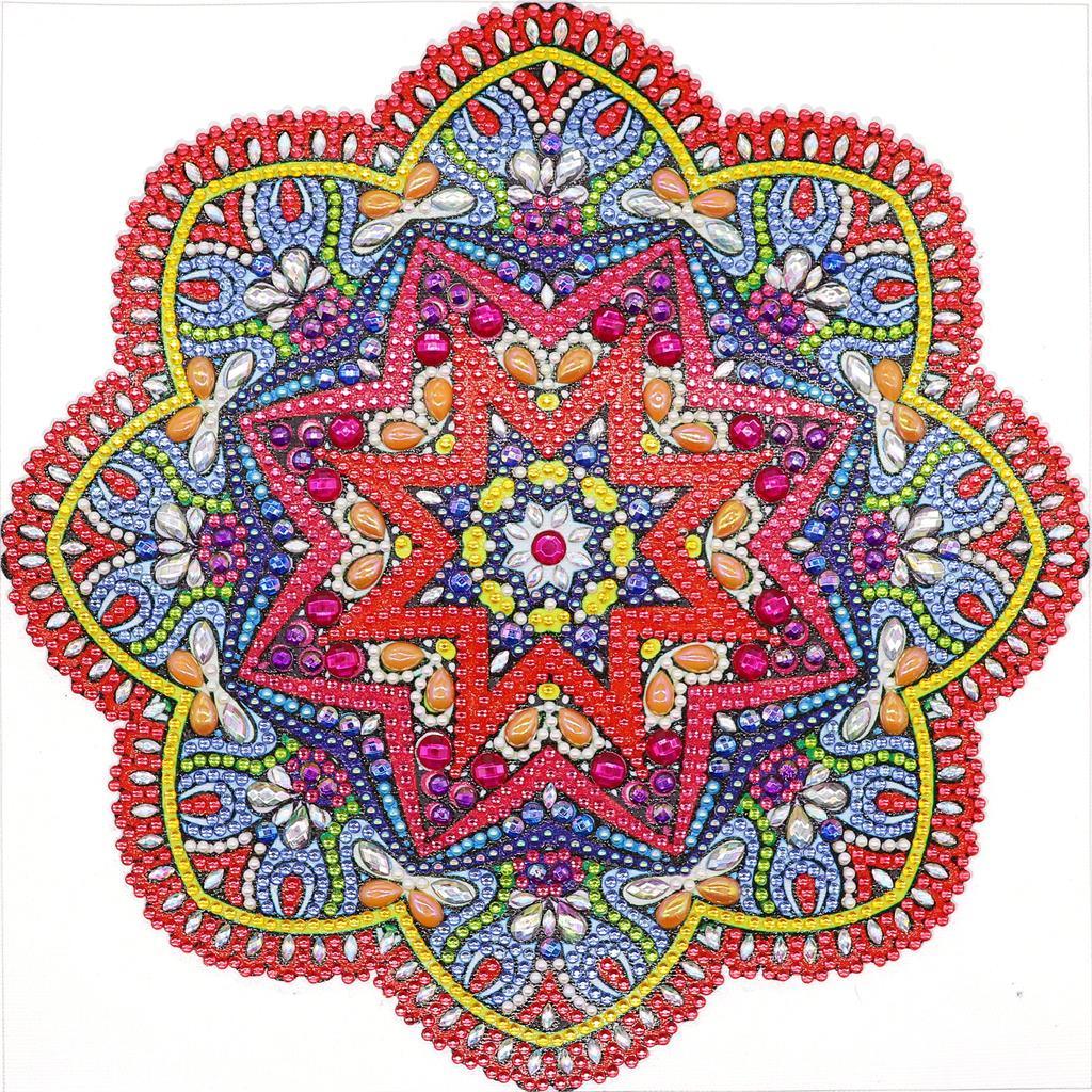 Crystal Rhinestone Diamond Painting Kit - Mandala