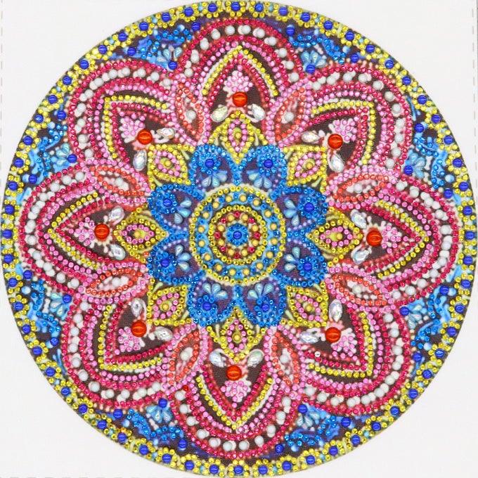 Crystal Rhinestone Diamond Painting Kit - Mandala - Hibah-Diamond painting art studio