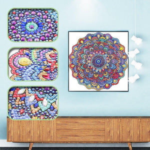 Crystal Rhinestone Diamond Painting Kit | Mandala - Hibah-Diamond?painting art studio