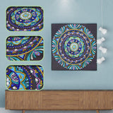 Crystal Rhinestone Diamond Painting Kit - Mandala - Hibah-Diamond painting art studio