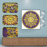 Crystal Rhinestone Diamond Painting Kit - Mandala - Hibah-Diamond painting art studio