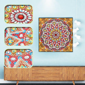 Crystal Rhinestone Diamond Painting Kit - Mandala - Hibah-Diamond?painting art studio