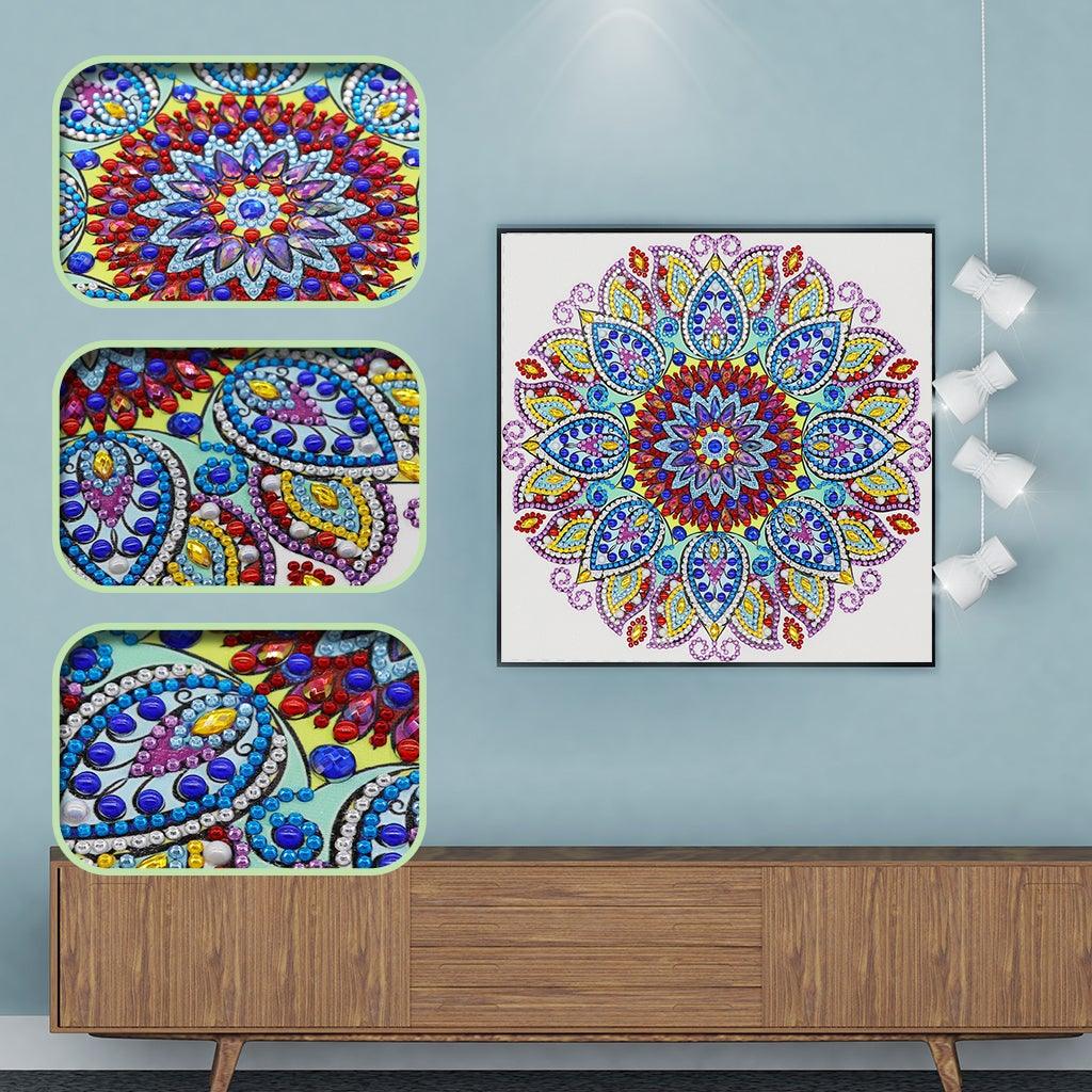 Crystal Rhinestone Diamond Painting Kit | Mandala - Hibah-Diamond?painting art studio