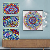 Crystal Rhinestone Diamond Painting Kit | Mandala - Hibah-Diamond?painting art studio