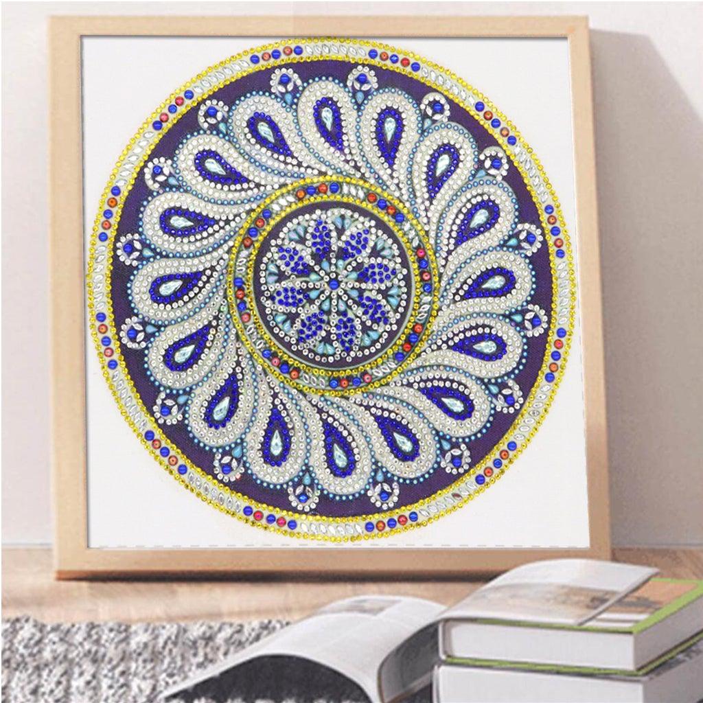 Crystal Rhinestone Diamond Painting Kit - Mandala - Hibah-Diamond painting art studio