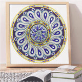 Crystal Rhinestone Diamond Painting Kit - Mandala - Hibah-Diamond painting art studio
