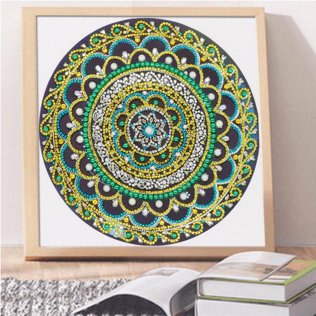 Crystal Rhinestone Diamond Painting Kit | Mandala - Hibah-Diamond?painting art studio