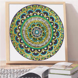 Crystal Rhinestone Diamond Painting Kit | Mandala - Hibah-Diamond?painting art studio
