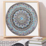 Crystal Rhinestone Diamond Painting Kit | Mandala - Hibah-Diamond?painting art studio