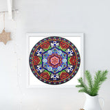 Crystal Rhinestone Diamond Painting Kit - Mandala - Hibah-Diamond painting art studio