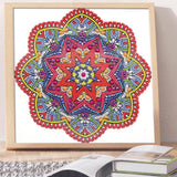 Crystal Rhinestone Diamond Painting Kit - Mandala - Hibah-Diamond?painting art studio