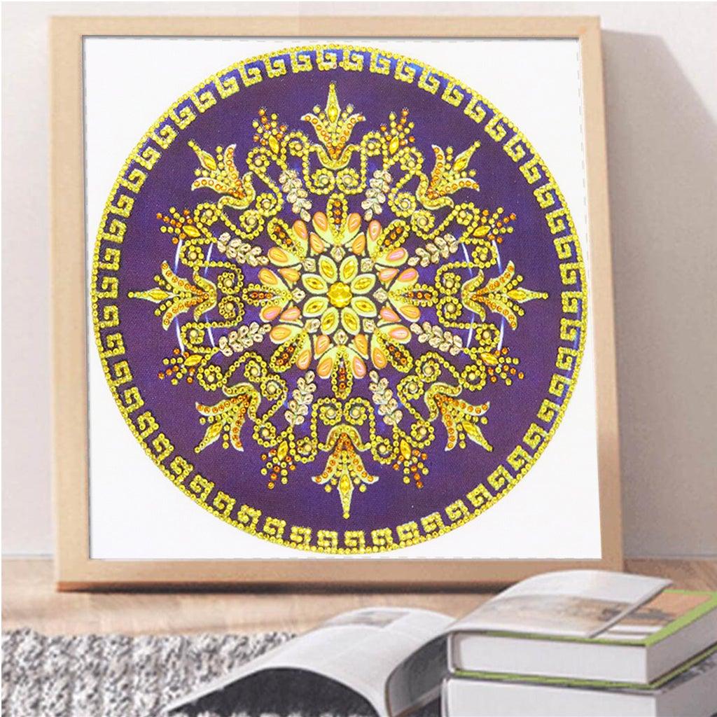 Crystal Rhinestone Diamond Painting Kit | Mandala - Hibah-Diamond?painting art studio