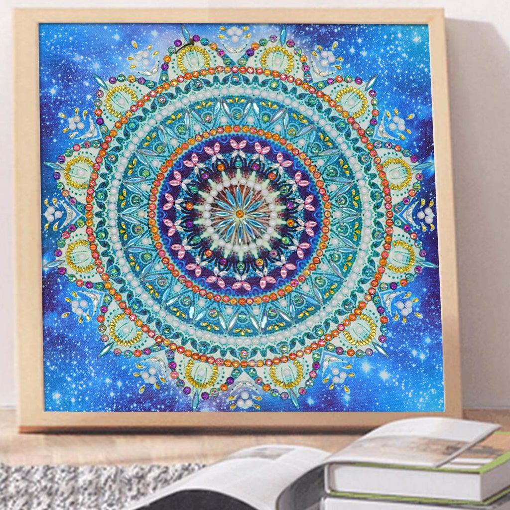 Crystal Rhinestone Diamond Painting Kit | Mandala - Hibah-Diamond?painting art studio