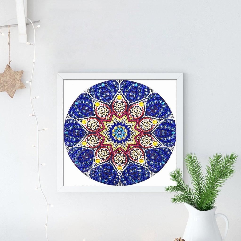 Crystal Rhinestone Diamond Painting Kit - Mandala - Hibah-Diamond painting art studio