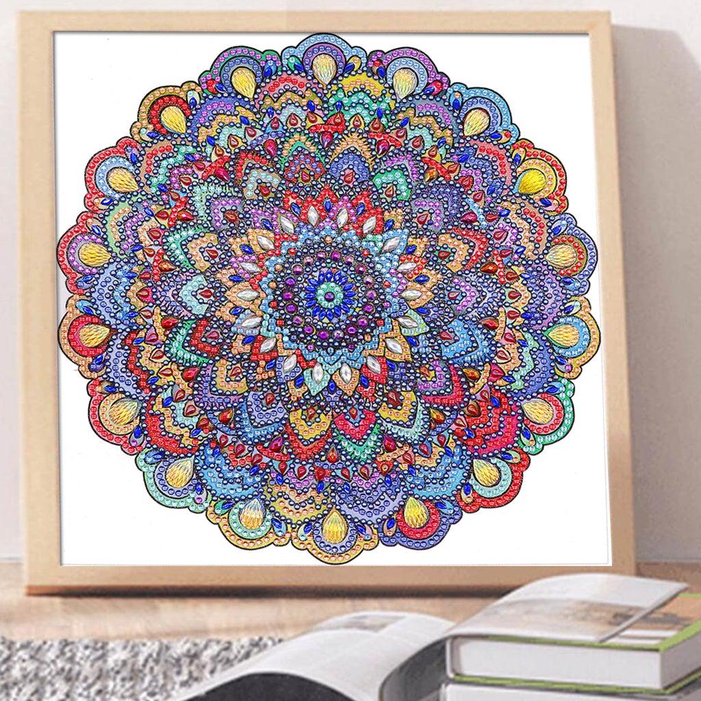 Crystal Rhinestone Diamond Painting Kit | Mandala - Hibah-Diamond?painting art studio