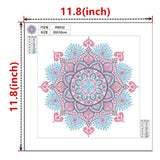 Crystal Rhinestone Diamond Painting Kit - Mandala - Hibah-Diamond painting art studio